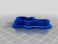 Missing Leg Gingerbreadman Cookie Cutter by Nymena