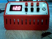 Lab ATX with voltmeter and key switch / Alim ATX avec voltmètre et interrupteur a clé by GammaTroniques