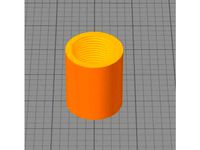 1/2" Female BSP thread to 3/4" Female BSP thread Pipe Bush by jhbutch