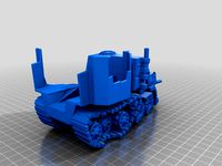 40K Battlewagon Wreck Ork destroyed Tank 28mm Scale terrain by Newchris89