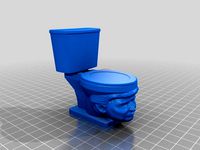 Trumplet Toilet. A fitting throne. by SwimmingNaked