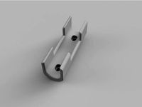 Bicycle Pump Frame Bracket by adrianzegerman