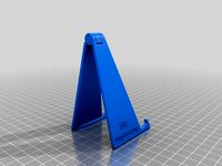 Foldable smartphone stand by Raudberget