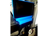 Raspberry Pi 7 inch screen Duplicator i3 Plus Mount by amason101070