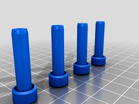 tube end caps - 8x6 by jubidev