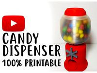 Candy Dispenser 100% printed by HelioxLab