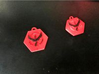 Team Valor Necklace Pendant by SkullPixel