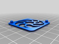 40mm Tool-less Fan Grill (Low Profile)  by GregTheGreatOne