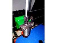 Bowden PTFE tube adapter by NeK6683