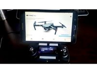 Tablet bracket for DJI Mavic Pro (above sticks) by bradmc