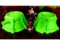 Mini Gun Fort [28mm wargaming terrain] by rocketshipgames