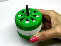 Gen6 - 3d printed, Halbach Array electric power generator by TanyaAkinora