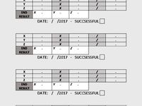 Calibration Sheet For Stepper Motors by Davidlewtas