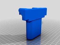 TBS Crossfire Mount for Spektrum DX9 by Maxxborg