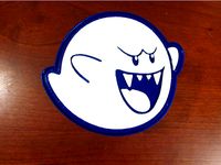 boo mario bros box by zorroronoa