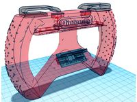 Mario Kart Wheel (with buttons) by WeaselFish