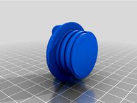 Oil drain pan plug by Tueftele