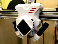 Titan Aero extruder, Re-D-Bot  for rails by LemDen