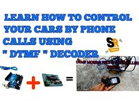 Phone Calling Arduino Robot Using Dtmf Decoder by berasukanta