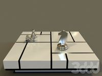 Streamlined Papillon Low Table Ipe Cavalli