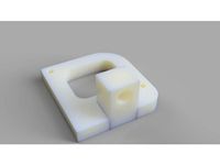Dial Gauge Holder for Anet A8 by Daaiisuukii