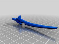 Transformers Windblades's Sword by Tfpivman