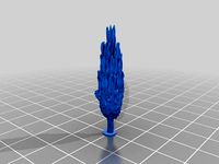 Poplar Tree (model tree) for games like Battletech by ForAiur