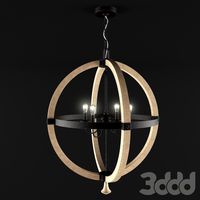 Middlefield Round Chandelier by Fredrick Ramond