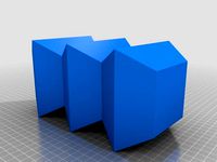 Layered Diamond Box Vase by httpkoopa