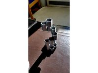 Hex Brush/Pen holder by Chrismiff