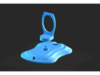 teal sport top cover hook by juancho_191