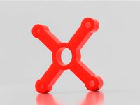 Spacers for NEMA17 steppers (back) by WalterSKW