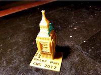 Peter Pan over Big Ben by mfritz