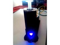 Water drop projector microscope by TynkoJp