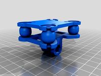 Support amorti GoPro pour Drone by KillRoyCool