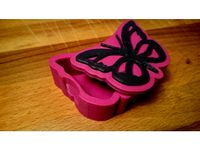 butterfly jewelry box Schmetterling Schmuck Schatulle Box Kästchen by Mr_3D