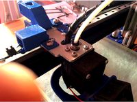 Anet A2 X axis Tensioner and belt clamp for MGN12 rail by StmLord