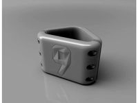 Steering bar clamp for Ninebot Mini Pro by GrAndAG