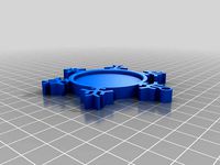 Snowflake photo holder for Christmas tree by Dante9474