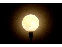 Glowing Moon IKEA Lamp Stand by blkhawk