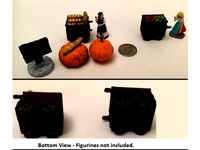 Miniature Medieval Food Carts by melabam