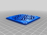 80*80mm Fan cover with Geometric patern by Michelbrssr