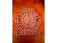 Star Citizen Coaster by NastyHeadwound