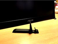 Table stand for ASUS MB169B led monitor by Plastman