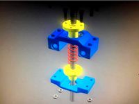 Anti Back-lash lead screw nut mount by Andreascha78