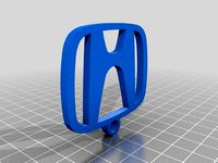 Honda Logo Keychain by drotron
