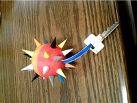 Key Protector Spiked Ball by dblankenship