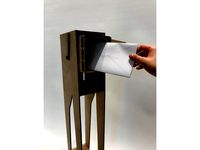 Leggy Laser Cut Mailbox and Stand  by LaurenHoffman