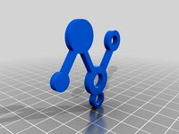 Ant Man logo Key Chain (Pym Technologies Logo) by Omerr