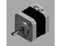 Nema 17 Stepper Motor 42 x 42 x 40mm 1.7A Holding Torque 4.0 kg cm 1.8 deg by 3D_PP